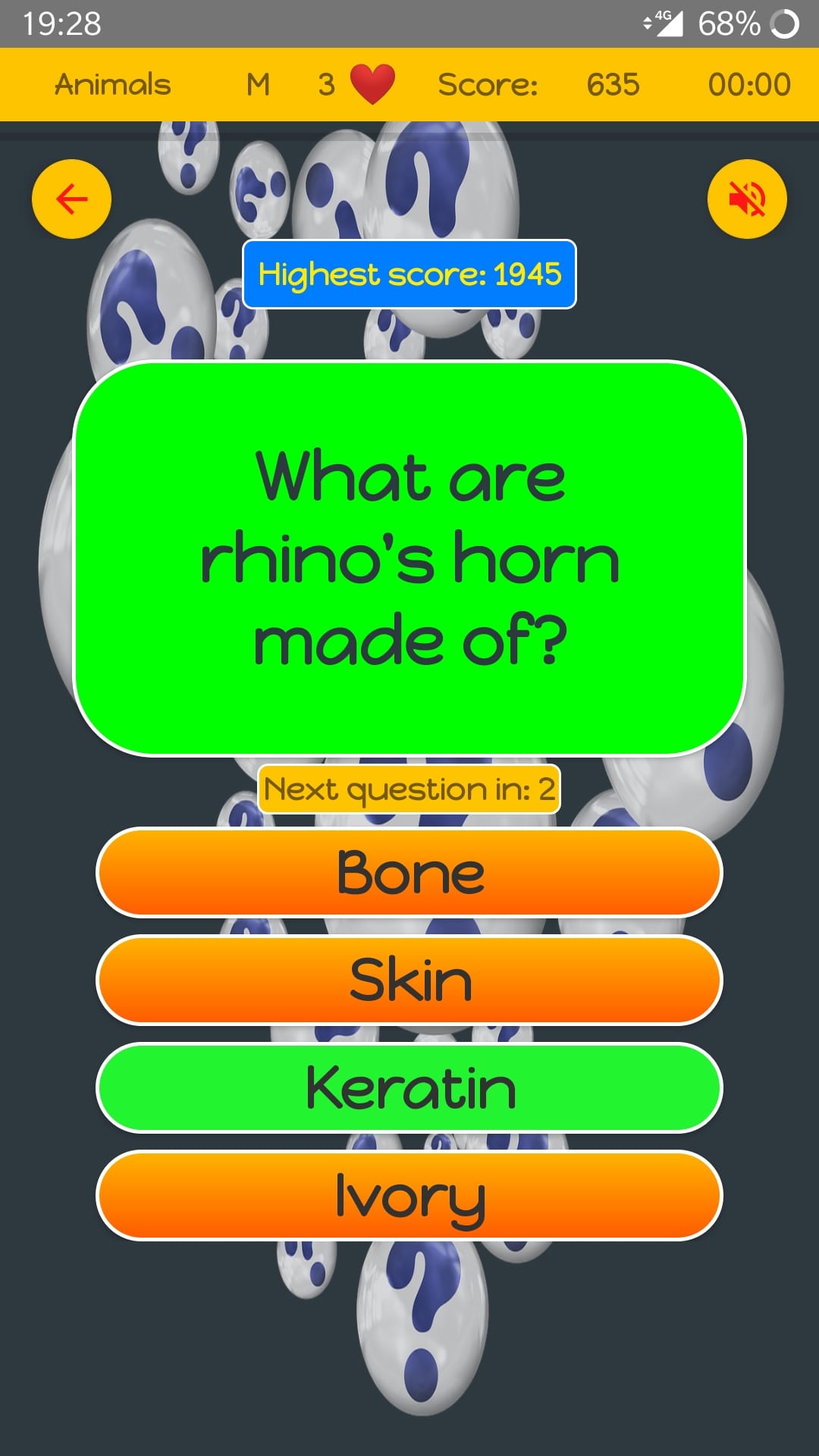 Quiz me up correct answer